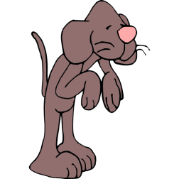 Bowing dog [color]